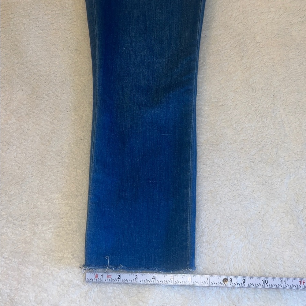 Frank & Eileen “Wicklow”‎ Italian Denim Crop Pants Blue Size 4 NWOT - Picture 9 of 13